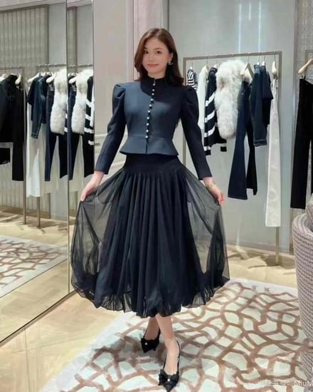 Dior mbroidered Black Jacket  جاكيت ديور أسود