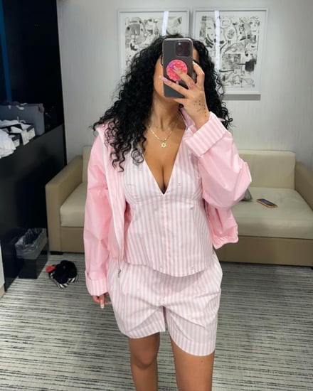 coco beach 2024 collection pink blouse And short