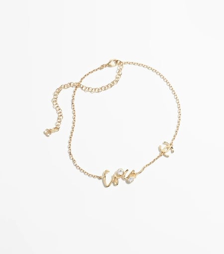 2024 قلادة كوكو شانيل ذهبي، كريستالي