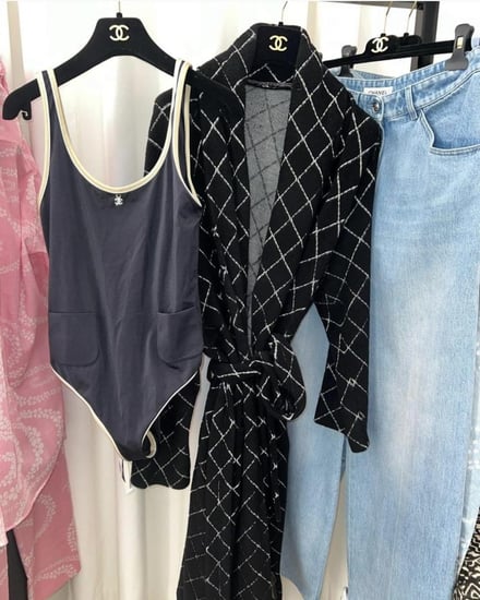 مايوه شانيل كوكو بيتش  2025 Chanel Coco Beach Swimsuit