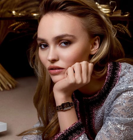 Chanel black gold PREMIÈRE ÉDITION WATCH ساعة شانيل ذهبي جلد أسود