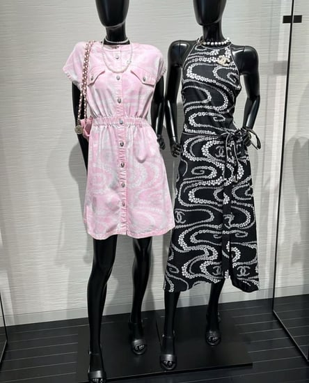 CHANEL 2025 COCO BEACH DRESS 2025 2025 فستان شانيل دينم كوكو بيتش