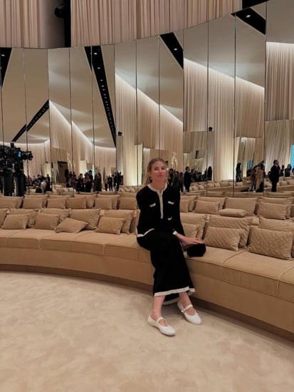 2025 كنزة شانيل بلوفر أسود بيج صوف CHANEL METIERS DART PULLOVER