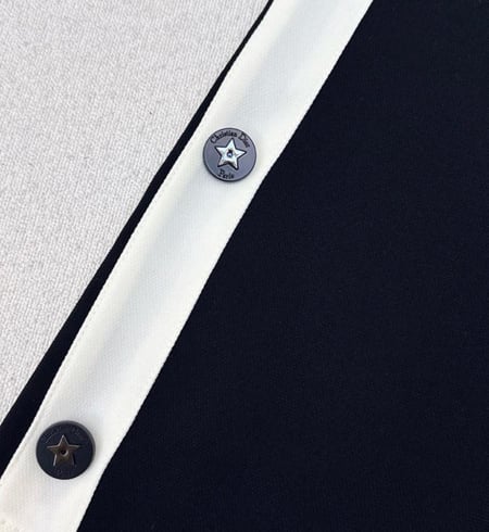 2025 فستان ديور ديوريفيرا أسود نجمة Dior Dioriviera dress stars