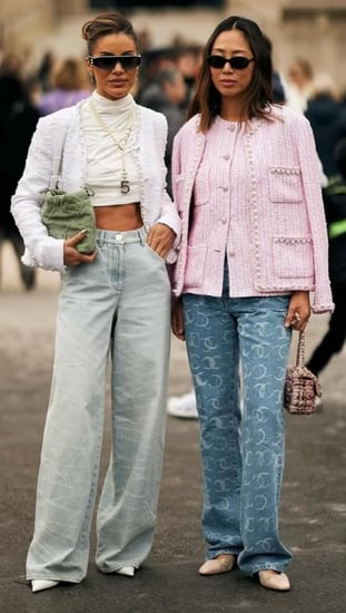 2025 جينز شانيل دينم أزرق CHANEL DENIM BLUE JEANS