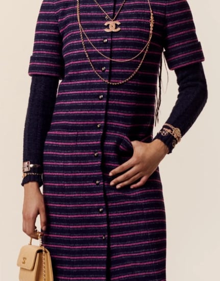 2024 شانيل سوار ملتوي على شكل دائرة  بشعار شانيل منحوت بجانبها نجمة مرصعه بالكريستالات الفاخرة