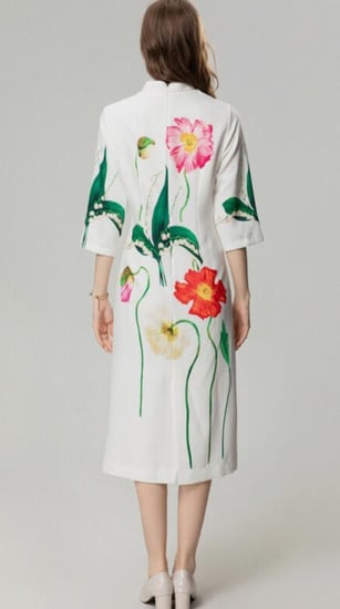 Dolce Gabbana RAMADAN  قفطان دولتشي اند غابانا ملون طويل جلابية رمضان