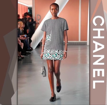 CHANEL CRUISE JERSEY SHORT DRESS 2025 فستان شانيل قصير