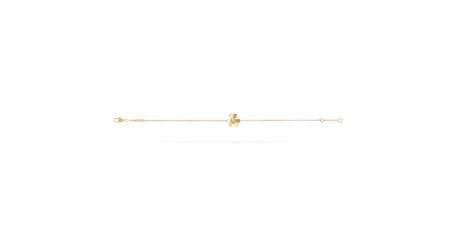 إسوارة فان كليف فريفول ذهبي Gold Frivole pendant Van Cleef bracelet