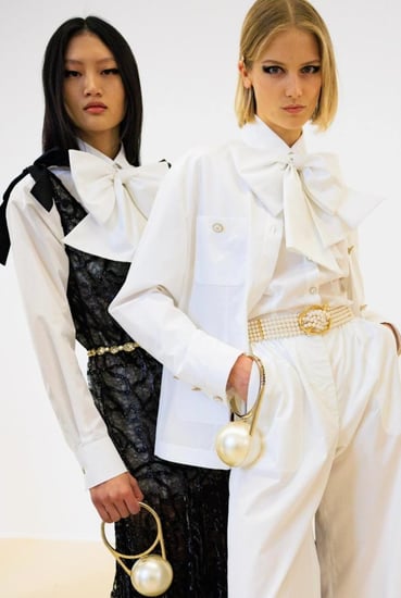 2025 جاكيت شانيل بوبلين قطني أبيض CHANEL Jacket in White Cotton Poplin