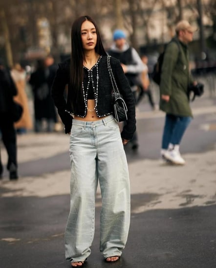 2025 جينز شانيل دينم أزرق CHANEL DENIM BLUE JEANS