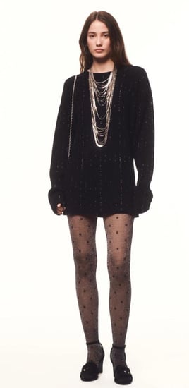 2024 قلادة شانيل طويلة معدن فضي  CHANEL LONG SILVER NECKLACE