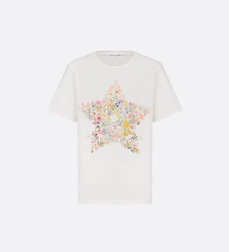 2025 Dior star print T-shirt 2025 تيشيرت ديور بنقش نجمة