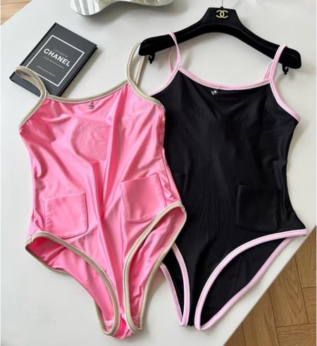 مايوه شانيل كوكو بيتش  2025 Chanel Coco Beach Swimsuit