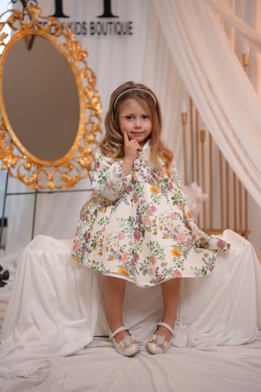 فستان مواليد مشجر