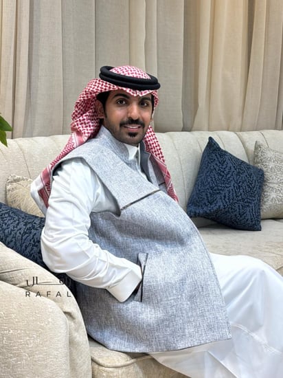 سديري جوخ عنابي بفرو داخلي