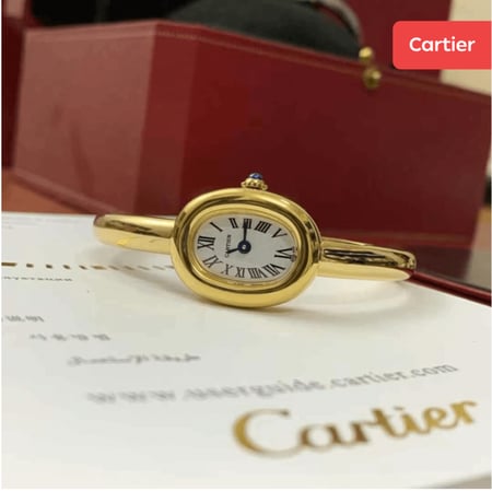 ساعة نسائية ماركة Cartier