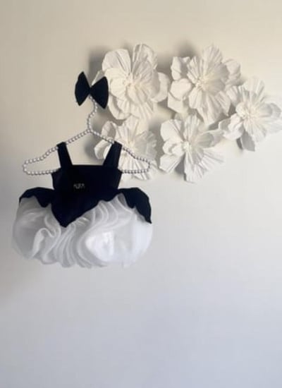 فستان العيد بتصميم أنيق