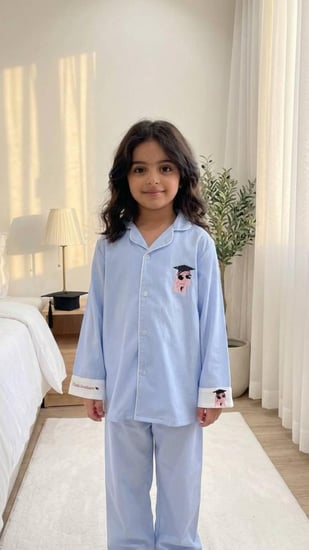 بجامة تخرج بشكل جديد