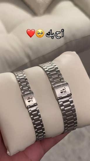 ساعة LTP كبلز رجالي و نسائي اسود