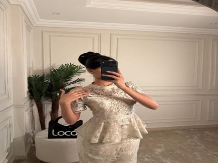 فستان  ناعم بقصه ناعمه