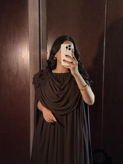 جلابية أنيقه وناعمه