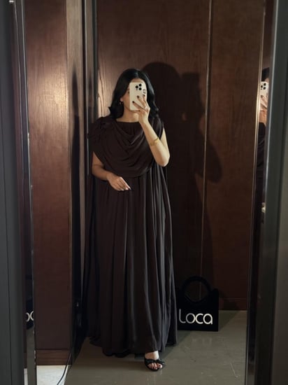 جلابية أنيقه وناعمه