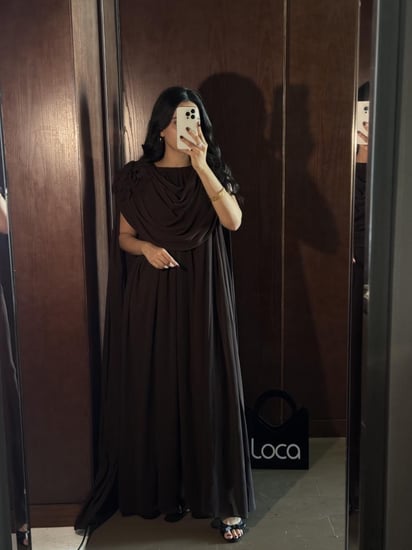 جلابية أنيقه وناعمه