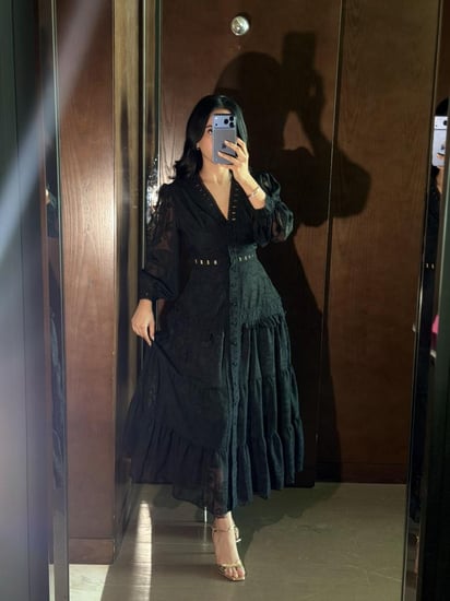 فستان ناعم يتصميم راقي