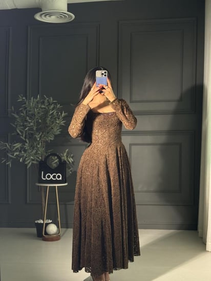 فستان  مميز وراقي