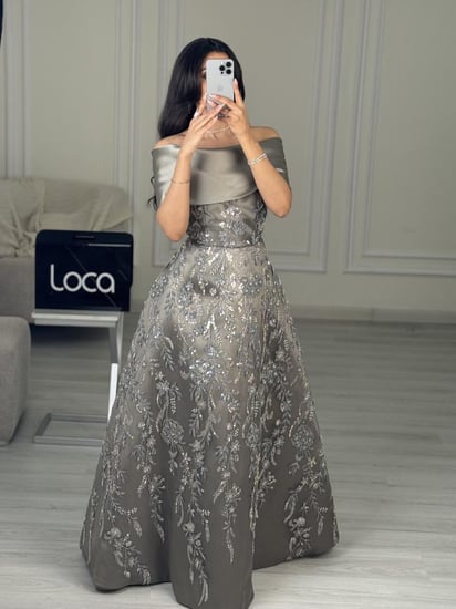 فستان سهره فخم من لوكا