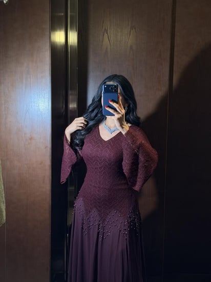 فستان ناعم وراقي من لوكا