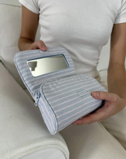STRIPE MAKEUP BAG
