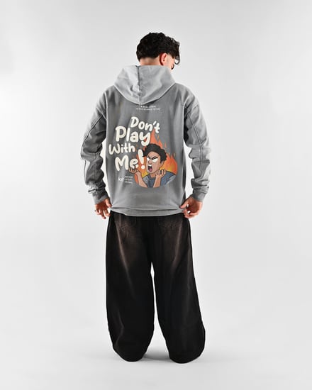 هودي ان اكس واي رمادي -  NXY Hoodie Grey