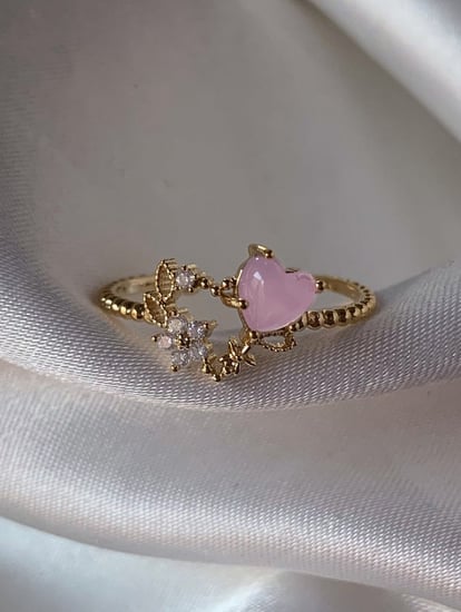 خاتم آلاينا مرصع