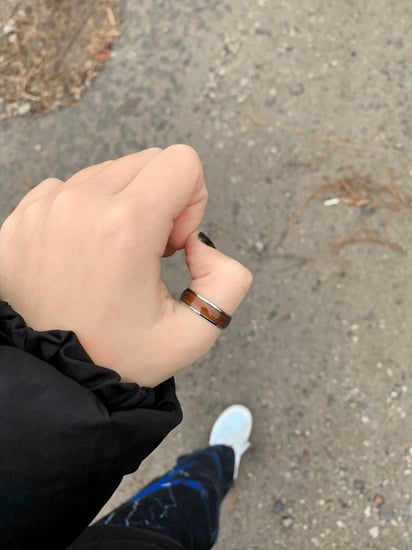 خاتم المشاعر انيق