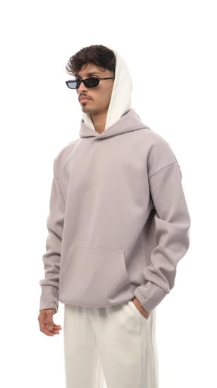 هودي دبل كاب ساده من إكسوبلانت البساطة والراحة في قطعة واحدة