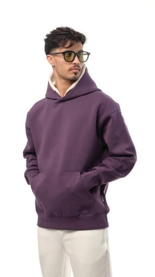 هودي دبل كاب ساده من إكسوبلانت البساطة والراحة في قطعة واحدة