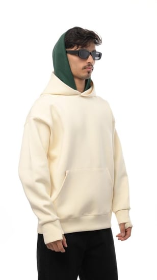 هودي دبل كاب ساده من إكسوبلانت البساطة والراحة في قطعة واحدة