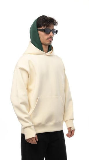 هودي دبل كاب ساده من إكسوبلانت البساطة والراحة في قطعة واحدة