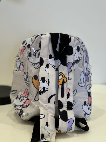 شنطة بيضاء ميكي واصدقائه للاطفال