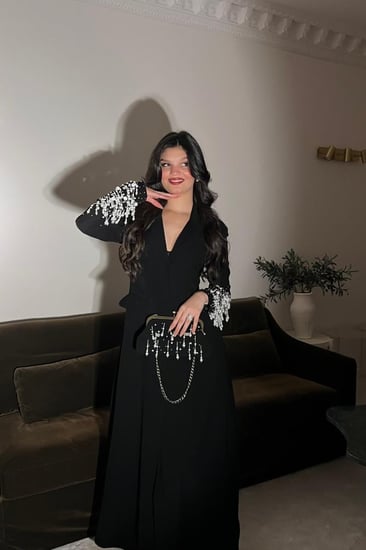 فستان انيق اسود