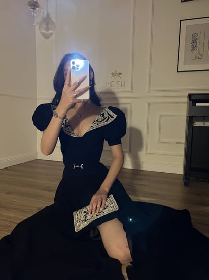 فستان لاستر