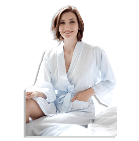 روب نوم طويل من  COTTON REAL - HEAVEN