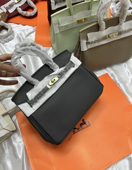 شنطه بيركن جلد مطفي