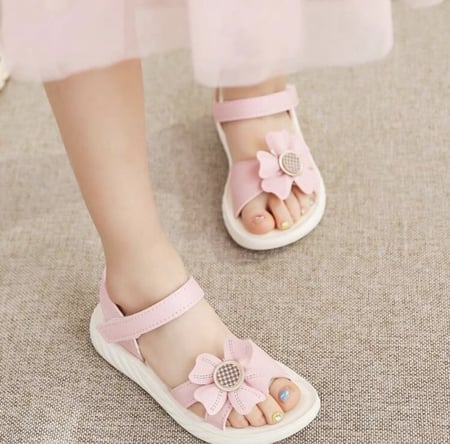 صندل اطفال وردي