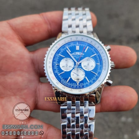 ساعة بريتليق نيفي تايمر 1884 مقاس 42 ملم جامبو