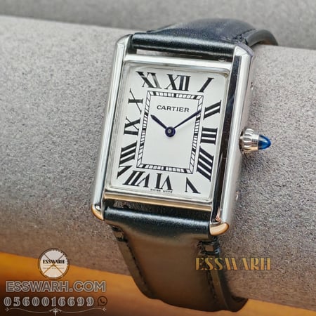 ساعة كارتير  تانك موست  مقاس 33.7 x 25.5 mm حجم صغير