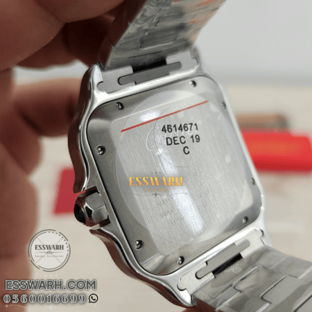 ساعة كارتير سانتوس جامبو  مقاس 39.8 ملم - ماستر كوالتي