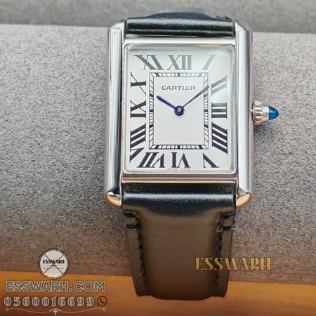 ساعة كارتير  تانك موست  مقاس 33.7 x 25.5 mm حجم صغير